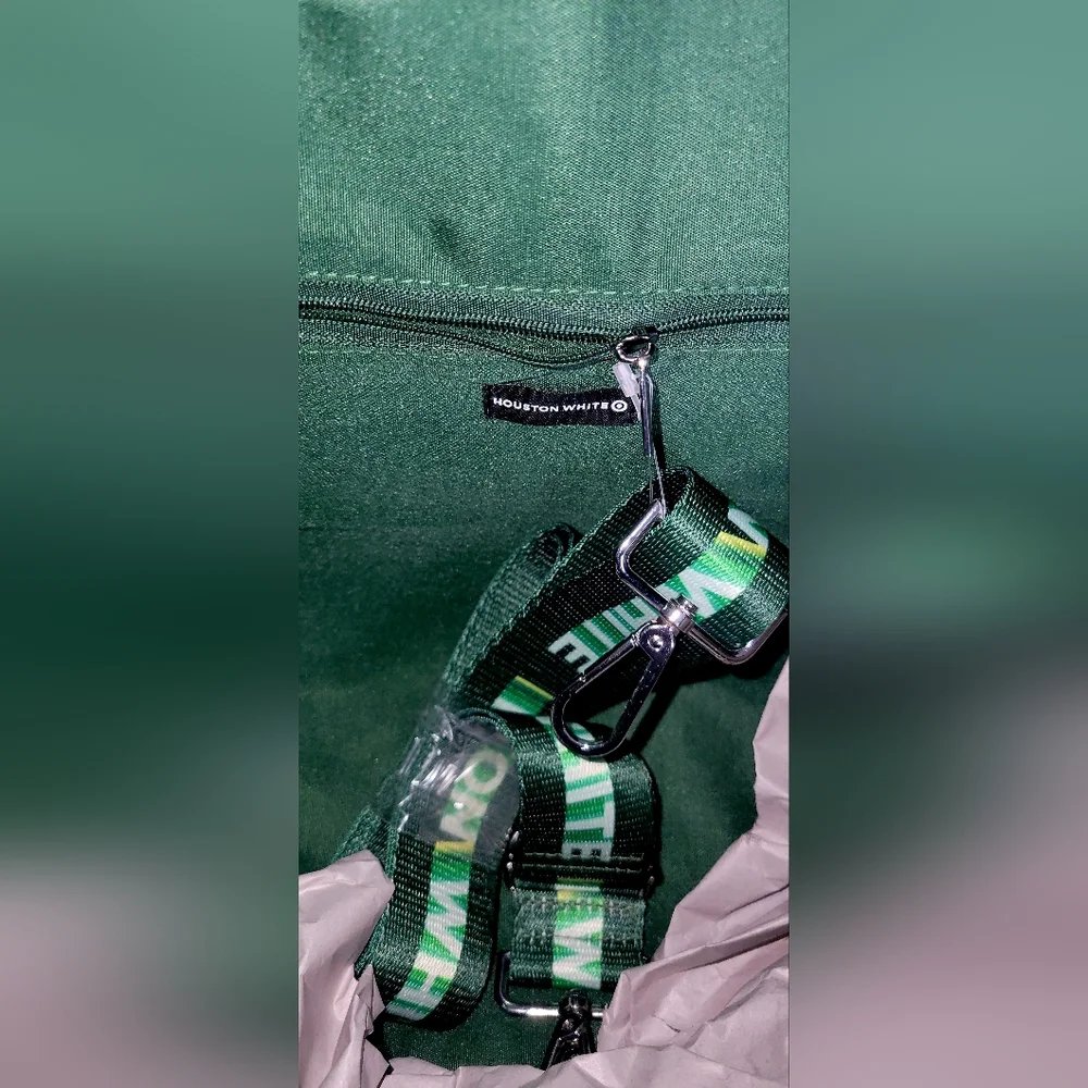 Houston White Duffel Bag - GREEN - Picture 2 of 5